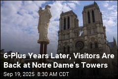 Notre Dame Towers Welcome Visitors Once Again
