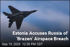 Estonia Accuses Russia of &#39;Brazen&#39; Airspace Breach