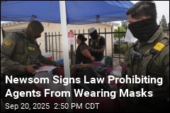 California Prohibits Officers From Wearing Masks on Job