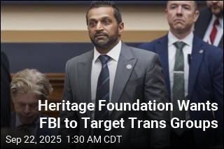 Group Behind Project 2025 Wants FBI to Target Trans Groups