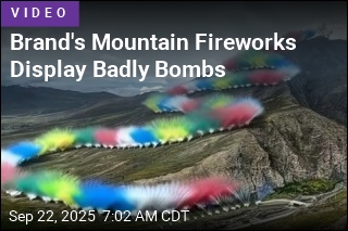 Brand&#39;s Mountain Fireworks Display Badly Bombs