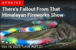 Brand&#39;s Mountain Fireworks Display Badly Bombs