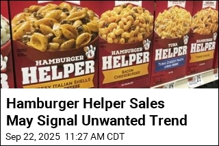Hamburger Helper Sales May Signal Unwanted Trend