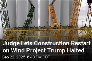 Judge Rules Work Can Resume on Nearly Completed Wind Farm