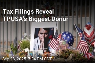 Tax Filings Reveal TPUSA&#39;s Biggest Donor