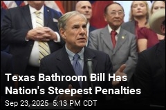 Texas Becomes 20th State With Bathroom Bill