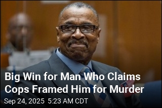 Big Win for Man Who Claims Cops Framed Him for Murder