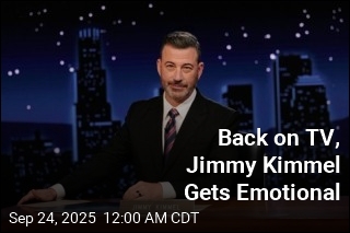 Jimmy Kimmel Gets Emotional in Monologue