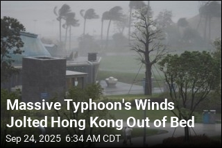 Typhoon Ragasa Beats a Deadly Path Through Hong Kong, China