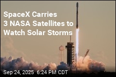 SpaceX Carries 3 NASA Satellites to Watch Solar Storms