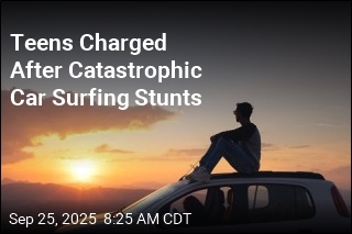 Teens Charged After Catastrophic Car Surfing Stunts