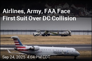 Airlines, Army, FAA Face First Suit Over DC Collision