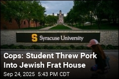 Cops: Student Threw Pork Into Jewish Frat House
