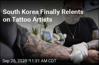 South Korea Opens Door for Legal Tattoo Artists