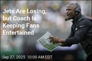 Jets Are Losing, but Coach Is Keeping Fans Entertained