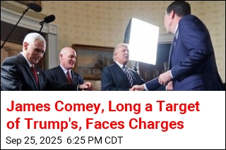 James Comey, Long a Target of Trump&#39;s, Faces Charges