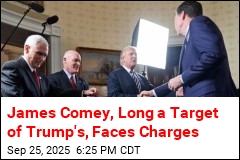 James Comey, Long a Target of Trump&#39;s, Faces Charges