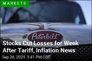 Stocks Cut Losses for Week After Tariff, Inflation News