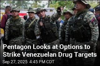 Pentagon Looks at Options to Strike Venezuelan Drug Targets