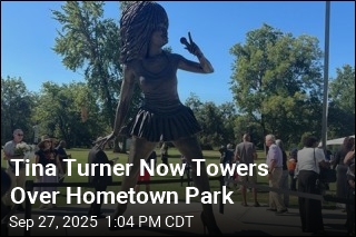 Hometown Unveils 10-Foot Tina Turner