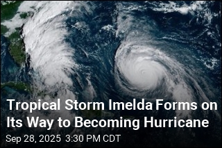 Tropical Storm Imelda Forms on Its Way to Becoming Hurricane