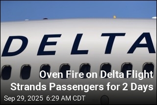 Oven Fire on Delta Flight Grounds Plane for 2 Days