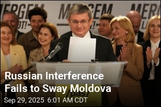 Russian Interference Fails to Sway Moldova