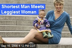 Shortest Man Meets Leggiest Woman