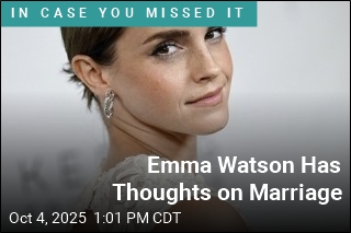 Emma Watson: Pressure to Marry Is Like a &#39;Violence&#39;