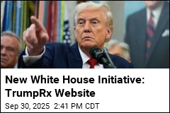 New White House Initiative: TrumpRx Website