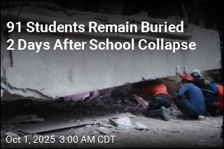 91 Students Remain Buried 2 Days After School Collapse