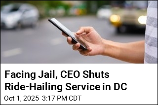 CEO of Ride-Hailing Service Finally Gives Up in DC