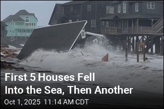 In One Day, 6 NC Homes Collapse Into Sea