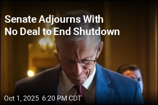 Senate Adjourns With No Deal to End Shutdown