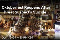 Oktoberfest Reopens After Threat Suspect&#39;s Suicide