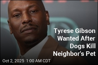 Tyrese Gibson Wanted After Dogs Kill Neighbor&#39;s Pet