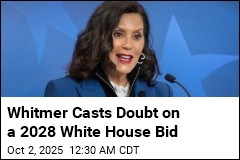 Whitmer Casts Doubt on a 2028 White House Bid