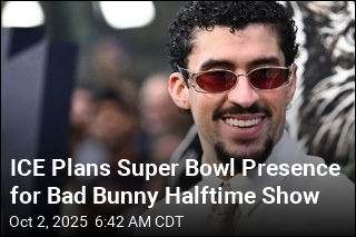 ICE Plans Super Bowl Presence for Bad Bunny Halftime Show