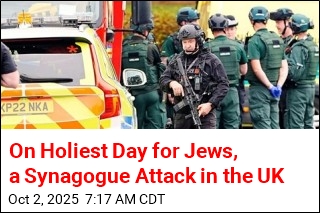 2 Dead, 3 Badly Hurt in UK Synagogue Attack