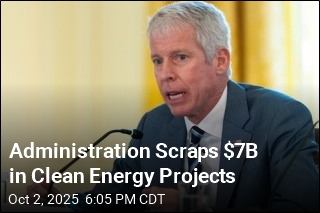 Administration Cancels 223 Clean Energy Projects