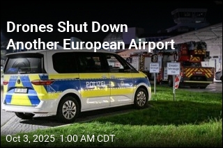 Drones Shut Down Another European Airport