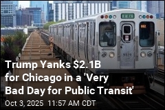 Trump Freezes $2.1B for Chicago Transit Amid Shutdown
