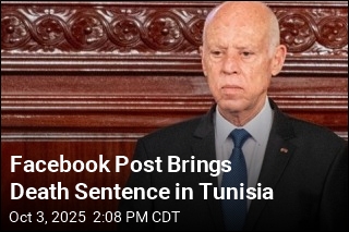 Facebook Post Brings Death Sentence in Tunisia