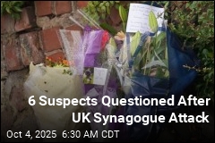 6 Suspects Questioned After UK Synagogue Attack