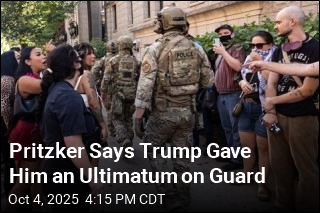 Pritzker: Trump Is Taking Control of Guard Troops