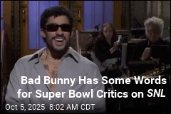 Bad Bunny Kicks Off SNL&#39;s 51st Season