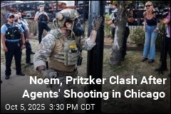 After Agents Shoot Woman, Pritzker, Noem Argue &#39;War Zone&#39;