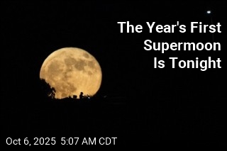 The Year&#39;s First Supermoon Is Tonight