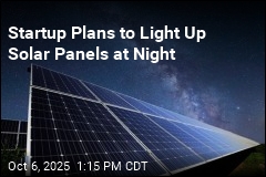 Startup Aims to Beam Light to Solar Panels at Night