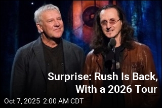 Surprise: Rush Is Back, With a 2026 Tour